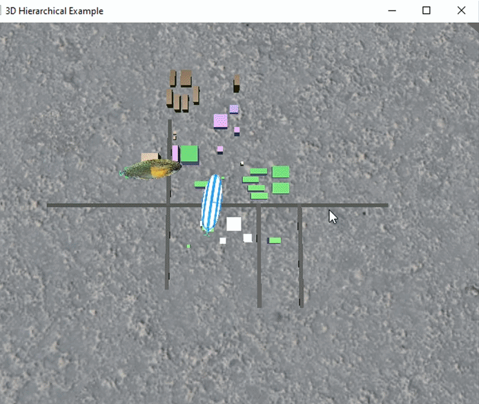 Screenshot of the Zeppelin - Graphics project